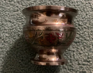 Vintage Decorative silver plated  bowl made in India - Picture 1 of 4