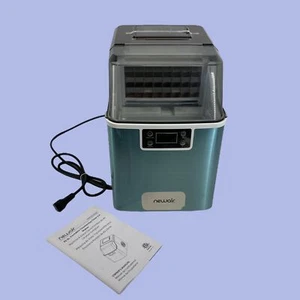 Newair 45 lb Portable Countertop Clear Ice Maker Model NIM045SS00 #NO4708 - Picture 1 of 13
