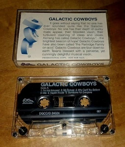 GALACTIC COWBOYS VTG 1st CASSETTE TAPE HEAVY METAL RARE PROMOTIONAL COPY 1991🔥 - Picture 1 of 3