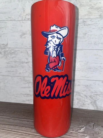 Ole Miss Rebels 20 oz Tumbler Skinny Cover