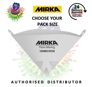 Mirka 190 Micron Strainers for Paint - Choose Your Pack Size 100, 250, 500, 1000 - Picture 1 of 11