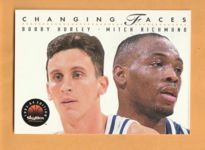Mitch Richmond Bobby Hurley Sacramento Kings 1993-94 SkyBox Premium #314 - Image 1 of 2