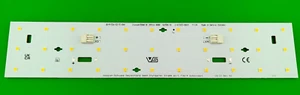 LED Modul 23W 4000K weiß 3830lm Vossloh-Schwabe WU-M-526-S2-TC-840 280x55mm - Imagen 1 de 2