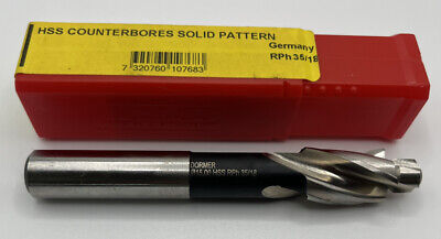 Dormer G125 15x9mm HSS Counterbore Solid Pattern • 17.95£