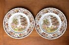 BAKER BROS ROYAL TUDOR WARE OLD ENGLISH 8 INCH PLATES X 2