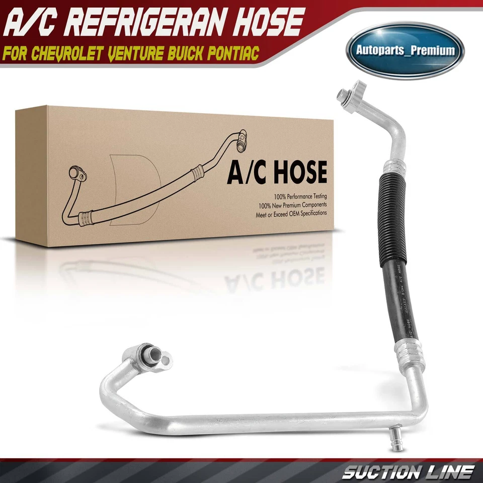A/C Refrigeran Suction Line Hose for Chevrolet Venture Buick Rendezvous Pontiac - Image 1 of 4