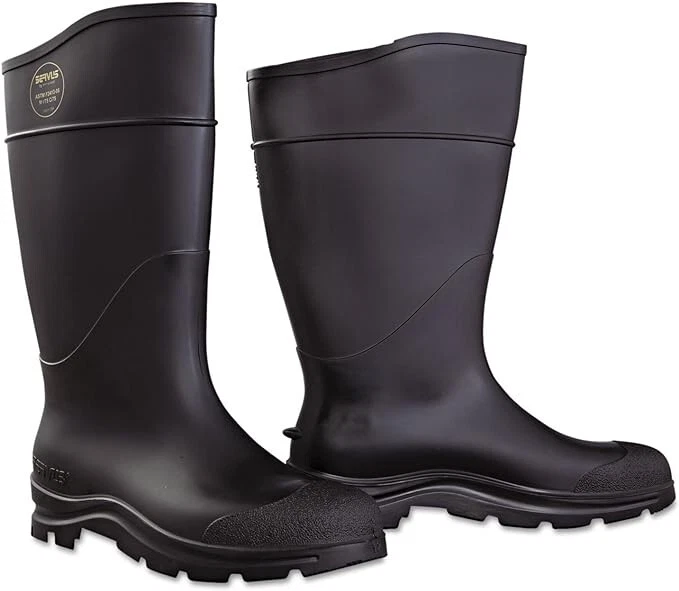 Servus 18821 Size 12 CT Safety Knee Boot with Steel Toe Black Pair - Image 1 of 1