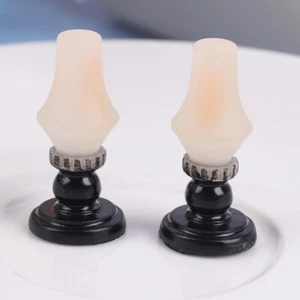 4PC Dolls House Miniatures 1:12 Scale Candlesticks Light Accessories Candelabra - Picture 1 of 8