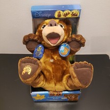 Disney Brother Bear Tumble N Laugh Koda 13in Talking Plush Interactive Works