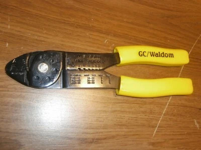WALDOM ELECTRONICS Waldom W-HT-1921 Molex .062 & .093 Crimp Tool,Wire & Bolt Cutter,Stripper,New