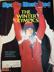 Sport Illustrierte Vintage Zeitschrift Olympische Winterspiele Ausgabe Februar 1980. US Hock - Bild 1 von 8