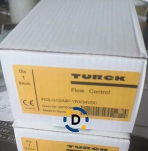 Nuevo interruptor de flujo TURCK FCS-G1/2A4P-VRX/24VDC - Imagen 1 de 1