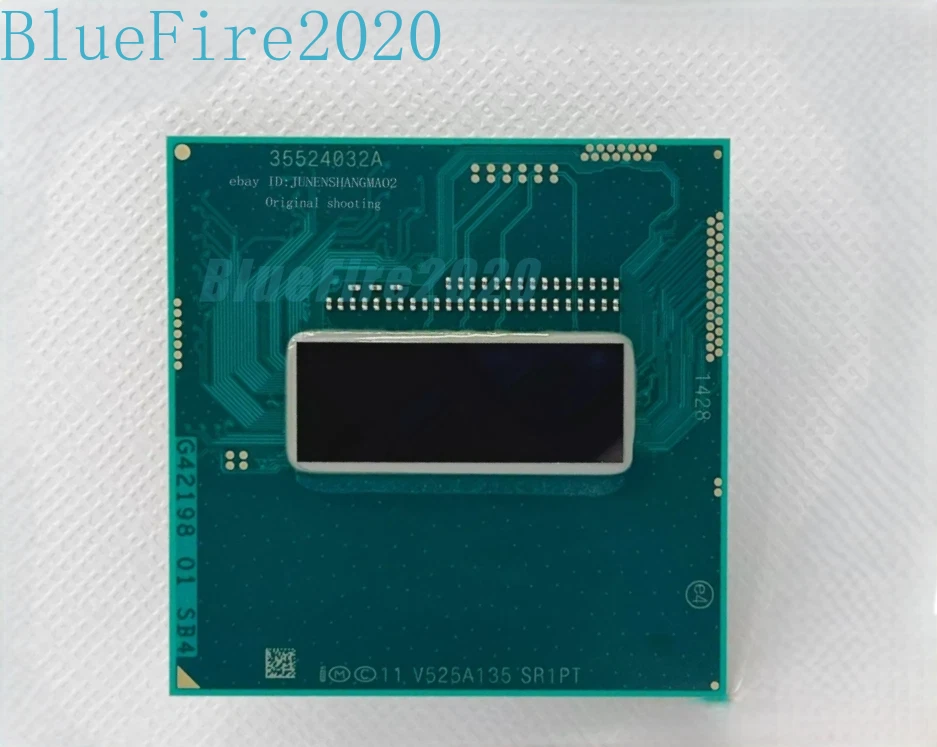 Intel Core i7-4910MQ SR1PT 2.9GHz Quad Core 8M FCPGA946 Notebook Processor CPU - Image 1 of 4