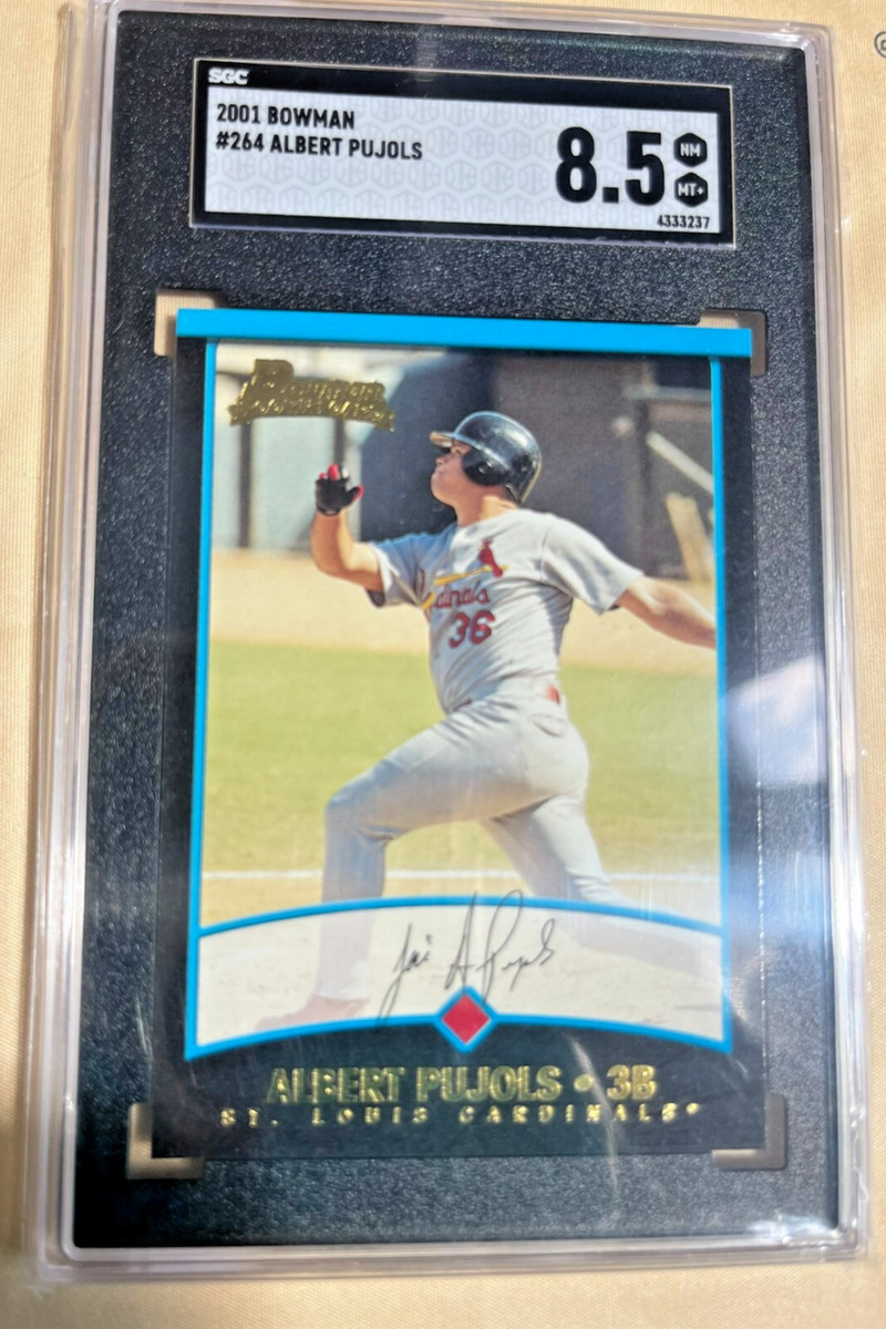 2001 bowman albert pujols レア ⭐️ ALBERT PUJOLS 2001 BOWMAN HERITAGE #351 PSA 9 MINT
