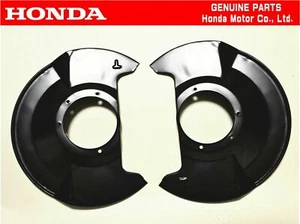 HONDA GENUINE CIVIC EK9 Type-R Front Brake Splash Guard Set OEM - Picture 1 of 1