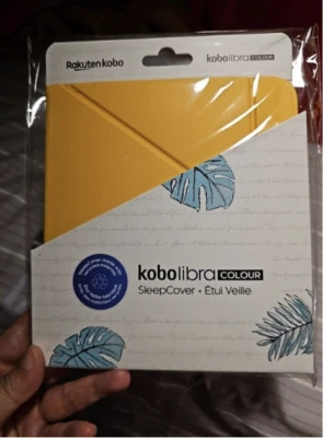 Funda inteligente automática con soporte transformador de cuero ultra delgada para color KOBO Libra Foto 1 de 4