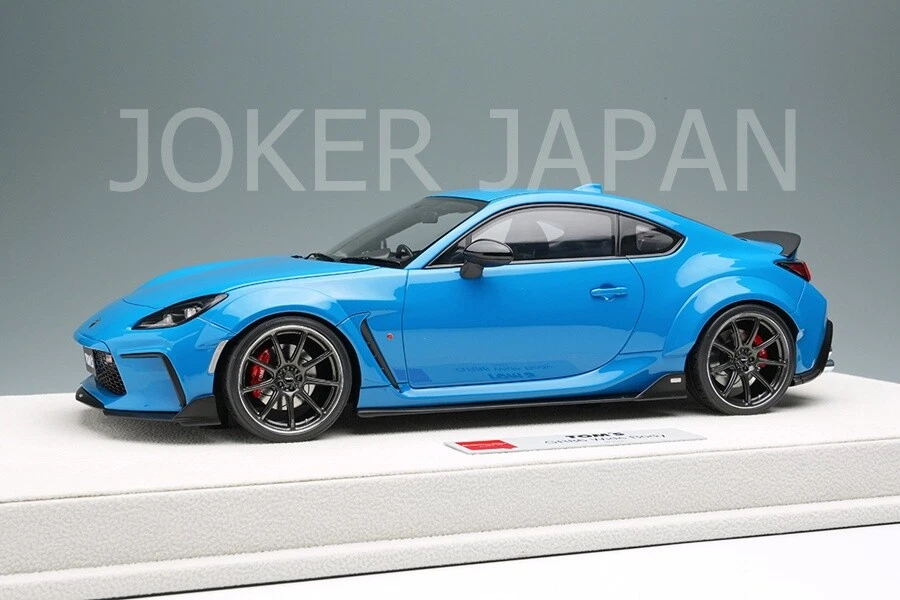 EIDOLON EML120D 1/18 Toyota GR86 Wide Body 2022 Bright Blue