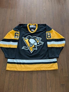 Jaomir Jagr Pittsburgh Penguins Jersey Stitched Made in Canada Size - XL  - Picture 1 of 9