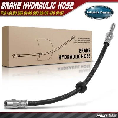 Manguera hidráulica de freno delantero izquierdo o derecho para Volvo S60 01-09 S80 99-06 V70 01-07 Foto 1 de 4