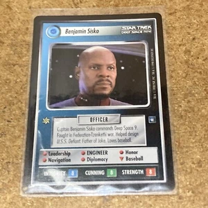 Star Trek Deep Space Nine CCG Benjamin Sisko 1998 - Picture 1 of 2