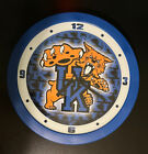 University Of Kentucky 14 In X 14 In L Round Classic Logo Wildcat UK Wall Clock