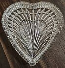 Waterford Clear Crystal Large 7.5" Heart Candy Dish Valentine's Classic Elegant