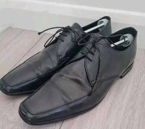 Prada shoes Size 12 UK Mint Condition Black - Picture 1 of 11