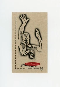 #TN22086 OSCAR ROBERTSON 2011 Hoops Heroes Mini Card - Imagen 1 de 1