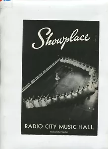 Vintage Showplace program Radio City Music Hall Rockettes 1965 Yellow Rolls Royc - Picture 1 of 2