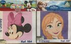 Disney Half Cross Stitch Kit colour canvas sewing craft Frozen / Minnie Mouse