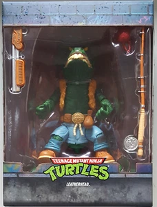 Figurine articulée Super7 Teenage Mutant Ninja Turtles Ultimates tête de cuir - Photo 1/5
