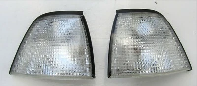 SE ADAPTA A BMW SERIE 3 E36 SDN Modelo 1990 98 Luces Esquineras Delanteras Blanco Par Derecha Nuevo Foto 1 de 4