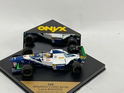1/43 Onyx Formula 1 Minardi Ford M195 From 1995 F1 Stagione Luca Badore 246 - Immagine 1 di 4