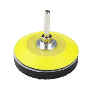 3" Hook & Loop Sanding Disc Backing Pad Optional Foam Layer, 1/4" Shank - 2 Pack - Picture 1 of 8