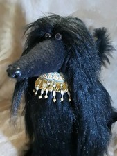 New listing
Collectibles Animals, 12" black afghan hound, stuffed animals,