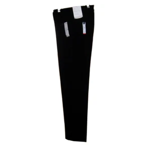 Calvin Klein K8D0045 Boys Slim Fit Poly Rayon Stretch Black Dress Pants 16 NWT - Picture 1 of 9