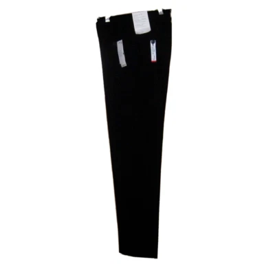 Calvin Klein K8D0045 Boys Slim Fit Poly Rayon Stretch Black Dress Pants 16 NWT - Image 1 of 4