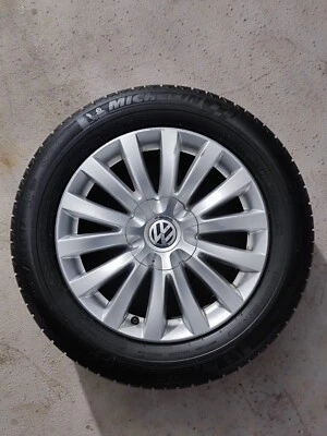 VW Phaeton Komplettrad Ersatzrad Notrad Alufelge Winterreifen 7,5x17 17zoll 17" - Bild 1 von 4