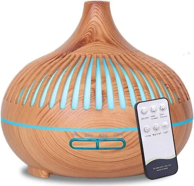 Diffusore Di Oli Essenziali 500Ml Diffusore Di Aromi Umidificatore Ambiente 4 Ti - Image 1 of 4