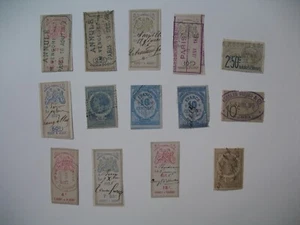 Lot de timbres taxes Fiscaux à voir 9 - Picture 1 of 1