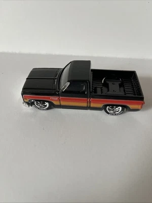 Hotwheels Custom 83 Chevy Silverado Wheels Swap Real Riders Custom Rims Loose - Image 1 of 4