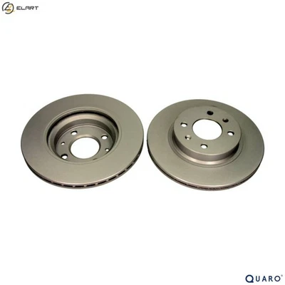 2x BRAKE DISC QD2800 FOR HYUNDAI i20/Hatchback/Van/ELITE D3FA 1.1L 3cyl i20 1.2L - Image 1 of 4