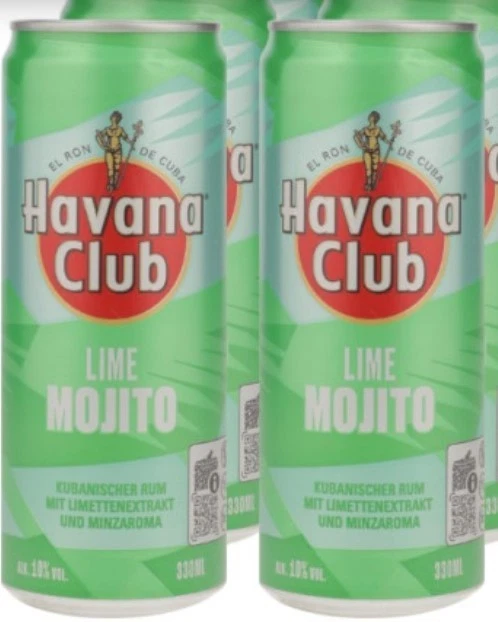 Lime Mojito 10 % Vol. - | 48 Dosen a 0,33 Liter | inc. 12€ EINWEG PFAND - Bild 1 von 1