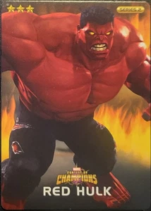 RED HULK - Marvel Contest of Champions Serie 2, Karte #54, NON-FOIL Karte - Bild 1 von 1