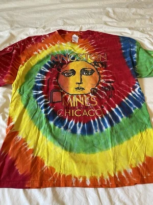 Camiseta Kingston Mines Chicago Blues Bar Club Años 90 XL Tie Dye De Colección Foto 1 de 3