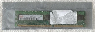 Hynix 1GB 1Rx4 PC2-3200R-333-12 HYMP512R72BP4-E3 - Image 1 of 3