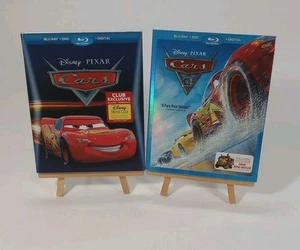 Disney/Pixar Cars 1 & 3 Blu ray/DVD + Digital, Movie Club Exclusive) Sealed - Picture 1 of 2