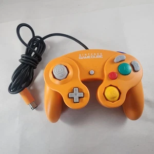 Nintendo GameCube Controller Spice Orange OEM Original TESTED & Working DOL-003 - Picture 1 of 8