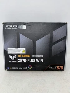 ASUS TUF GAMING X870-PLUS WIFI 7 AMD AM5 X870 ATX motherboard DDR5 - Picture 1 of 17