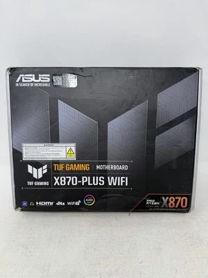 ASUS TUF GAMING X870-PLUS WIFI 7 AMD AM5 X870 ATX motherboard DDR5 - Image 1 of 4